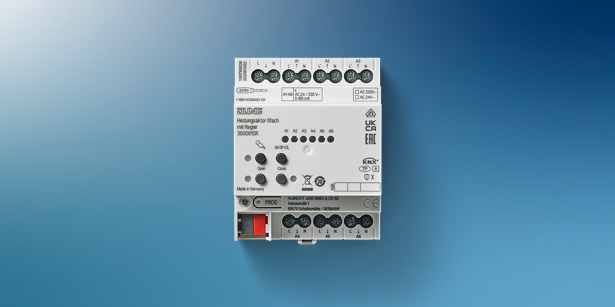 KNX Heizungsaktor 6-fach bei Elektro Teuber in Borna